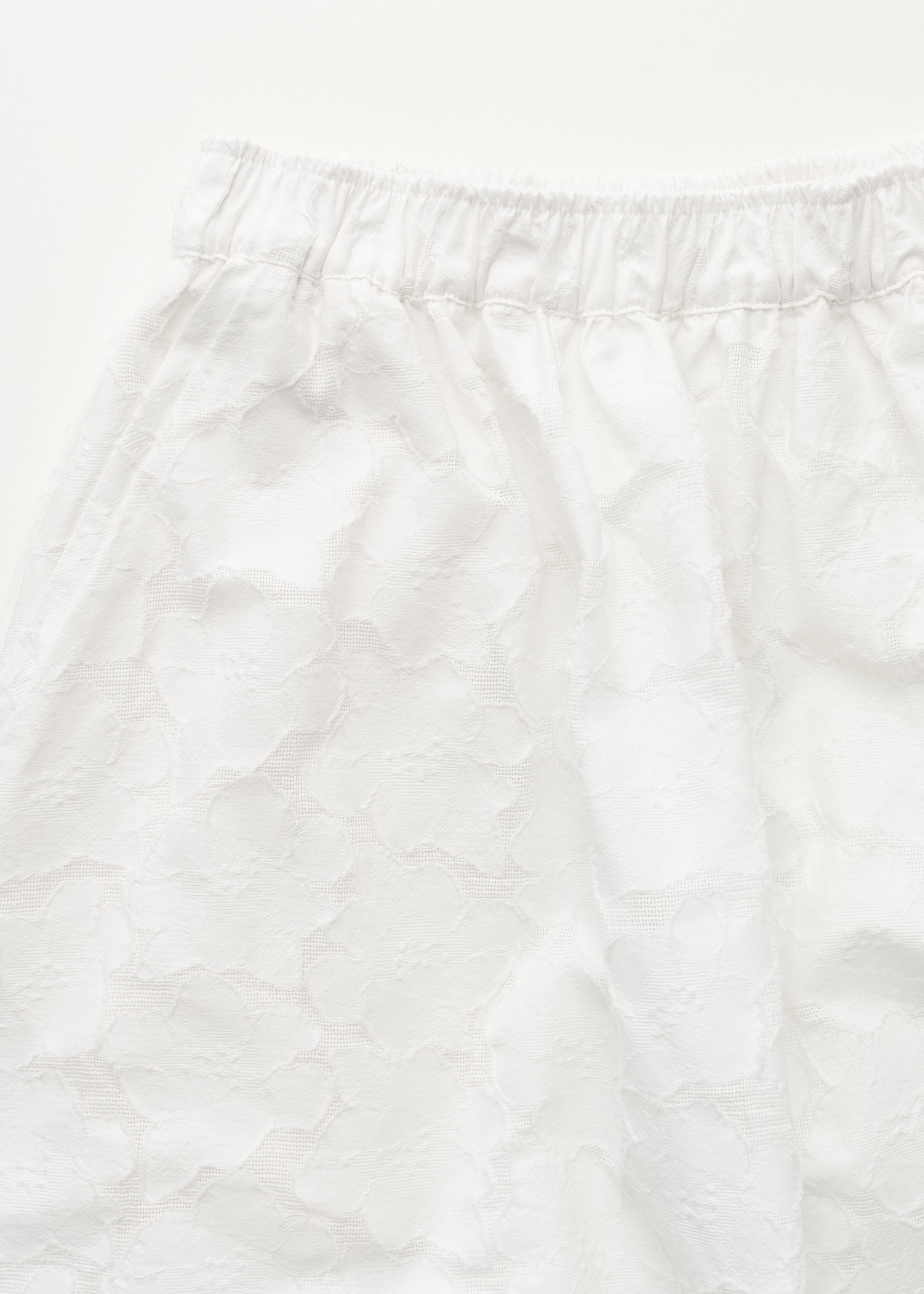 Skirt laceflower | White Skirt aiayu
