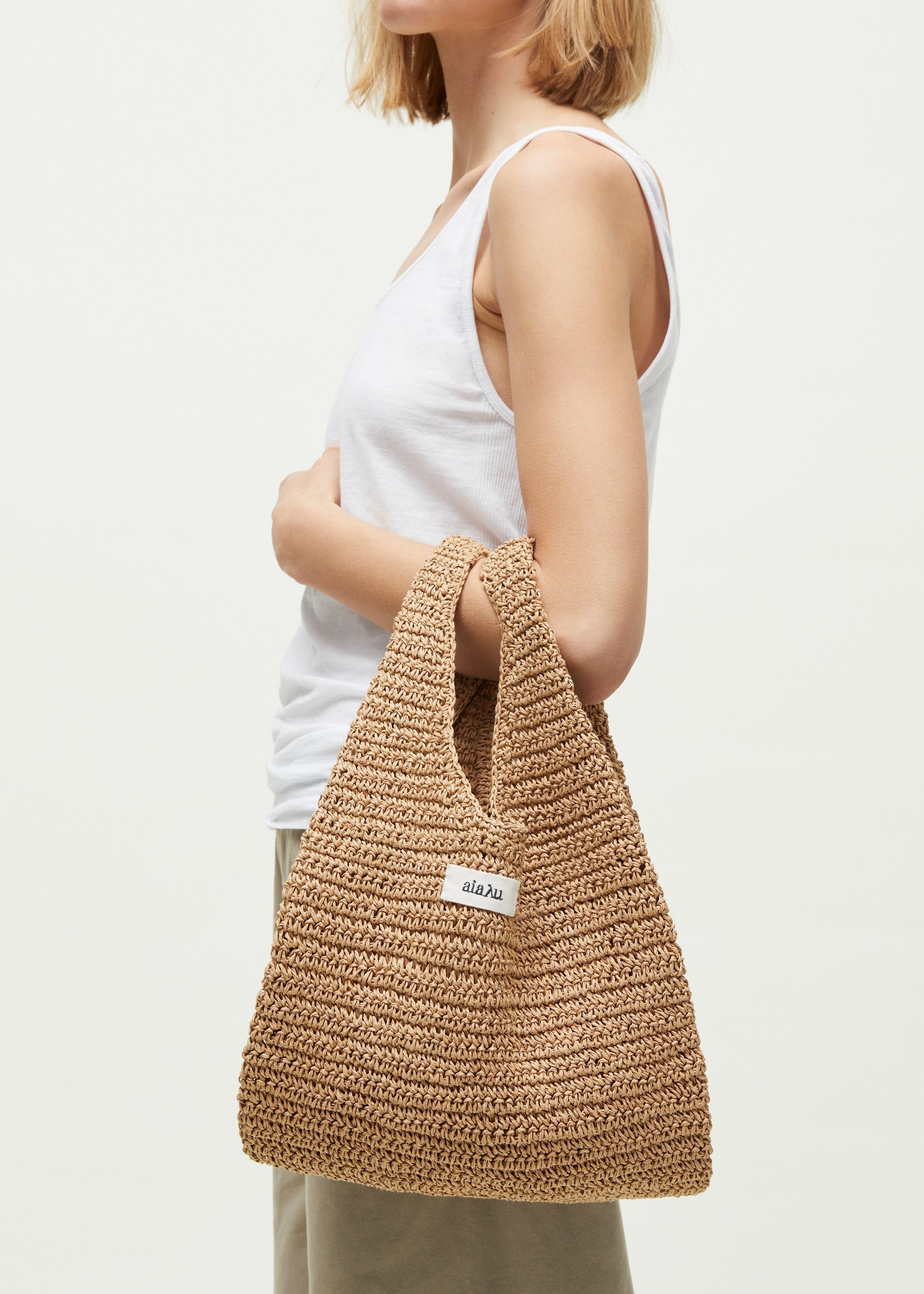 Sophia straw bag small | Pure Natural