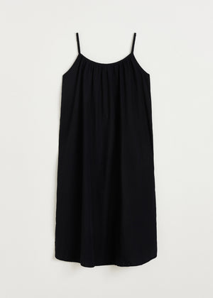Strap dress | Black Navy Dress aiayu