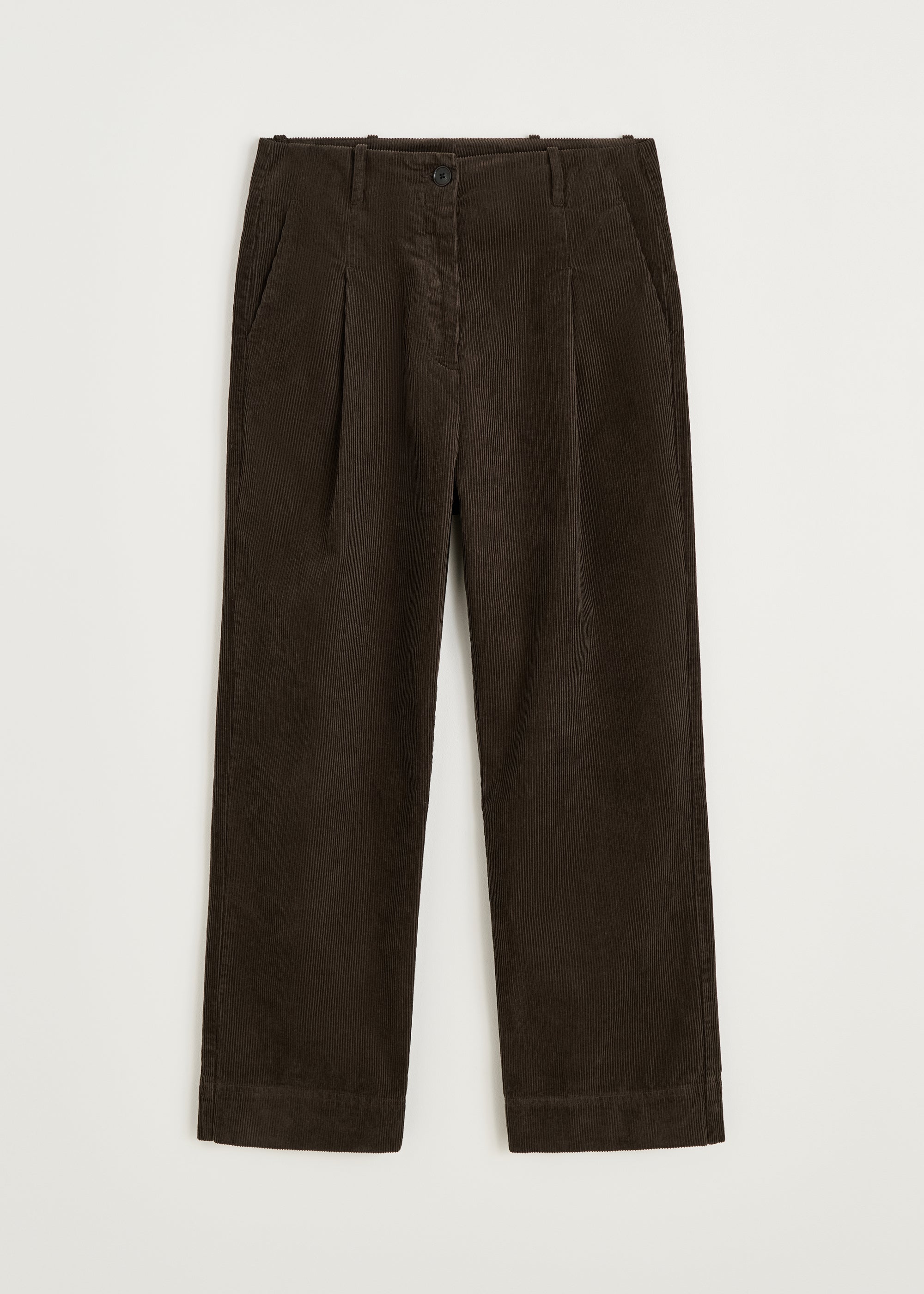 Toto pant corduroy | Smokey Brown Pants aiayu