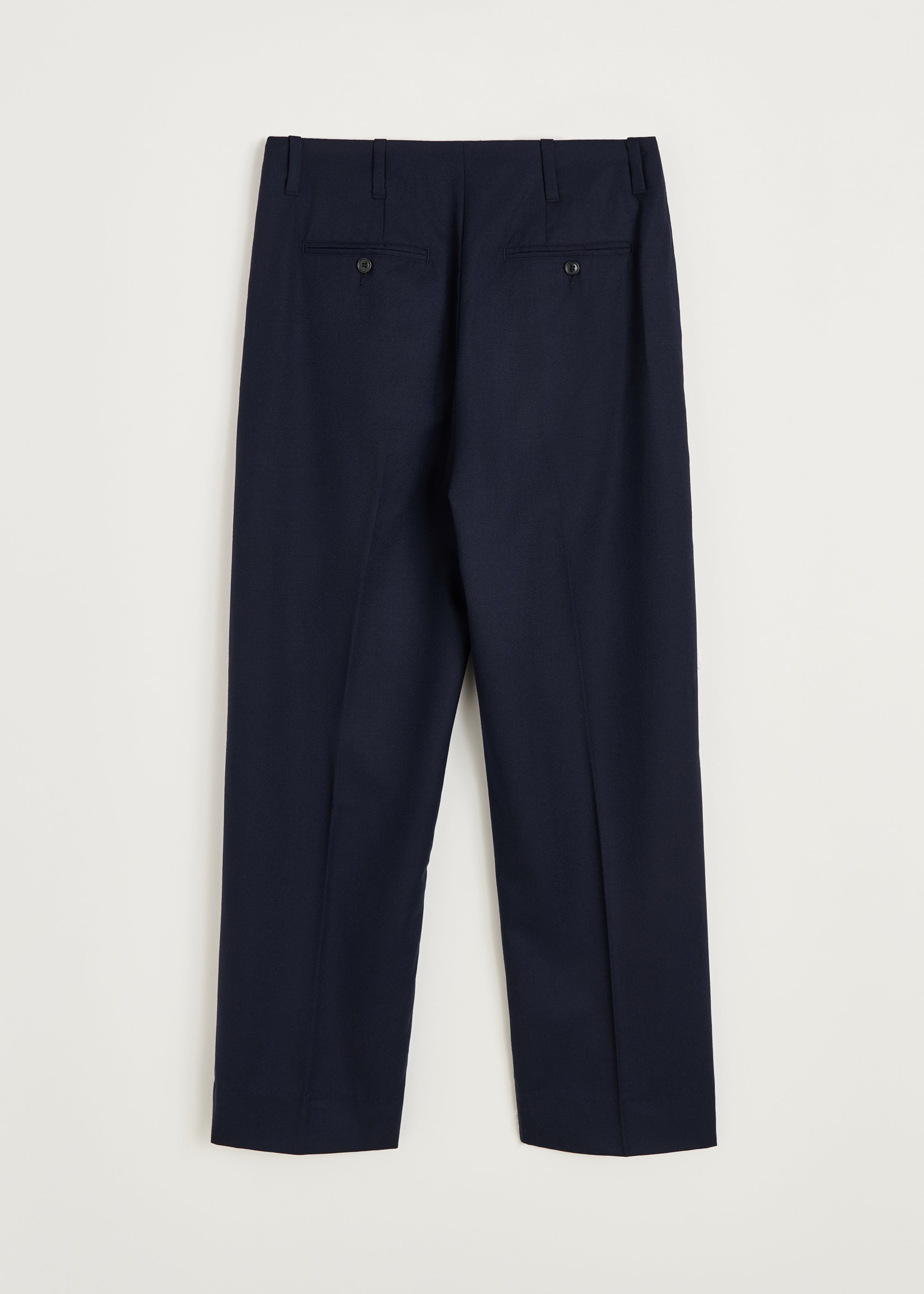 Toto pant fine wool | Black navy Pants aiayu