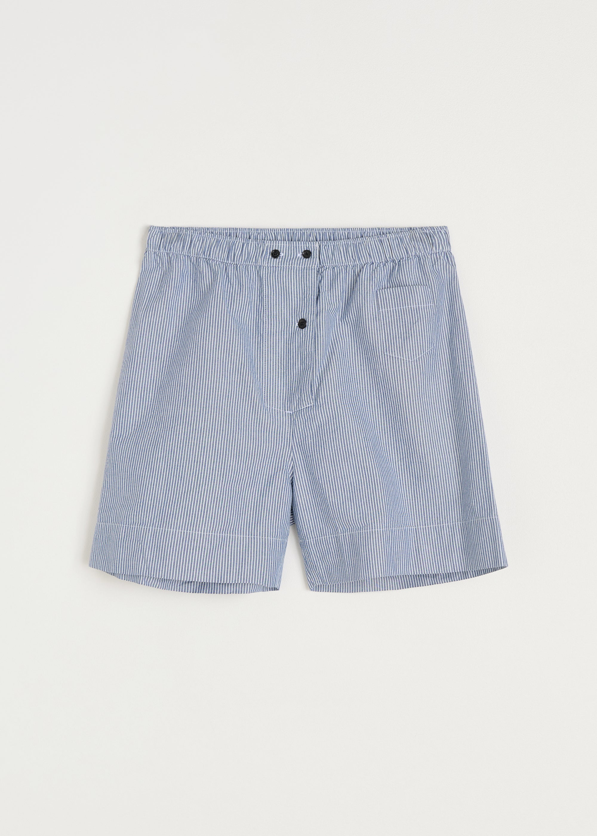 Uma shorts striped | Mix Blue Boy Shorts aiayu