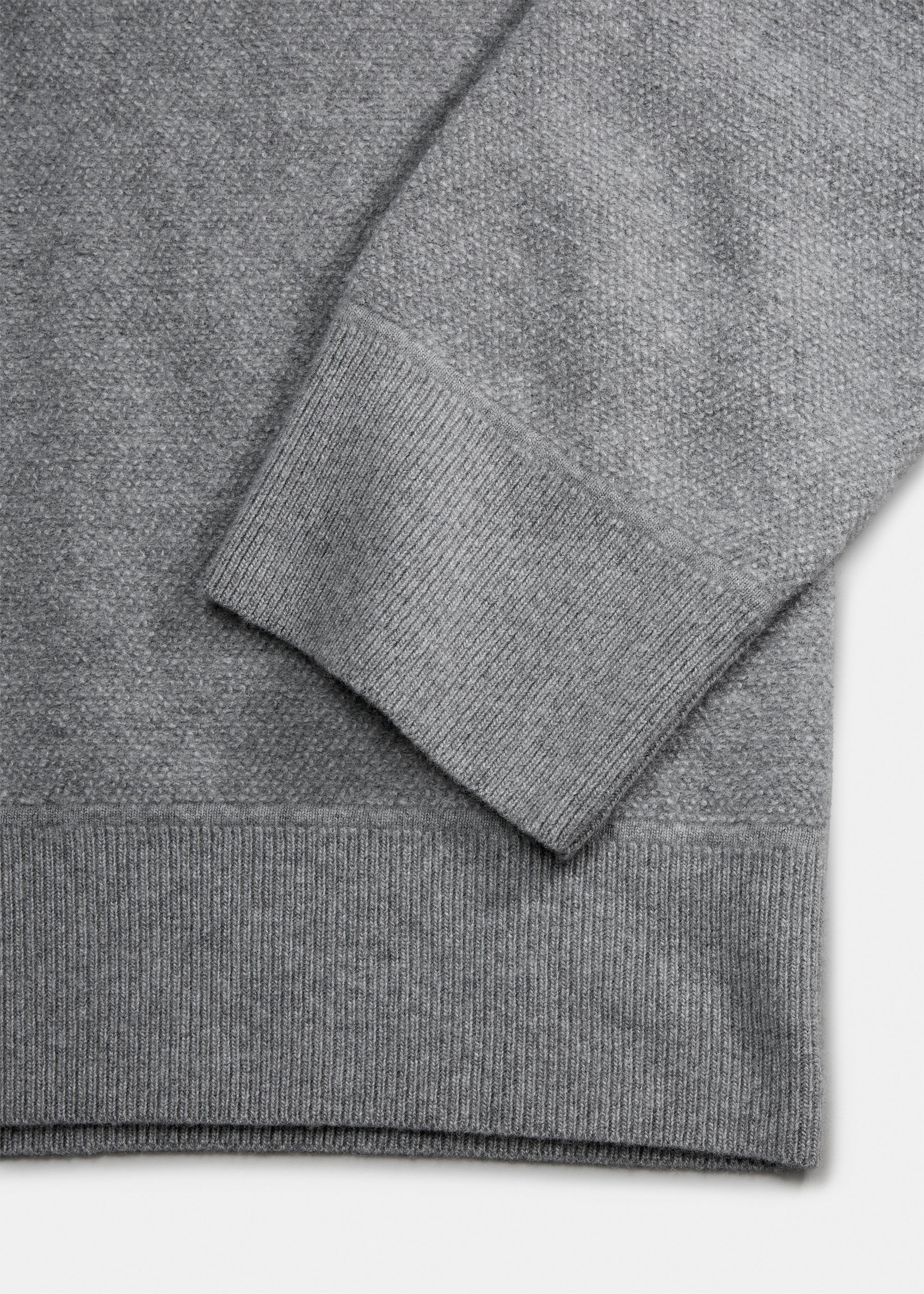 Willow cashmere sweater | Grey Melange