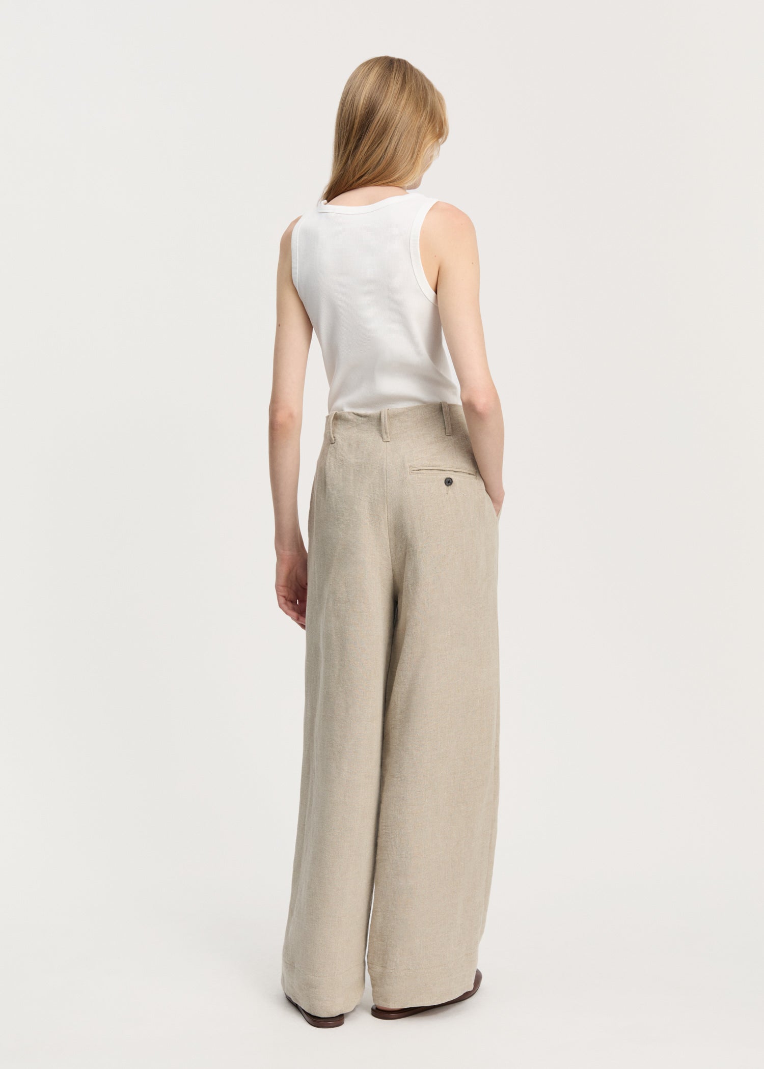 Willy pant heavy linen | Pure Natural Pants aiayu
