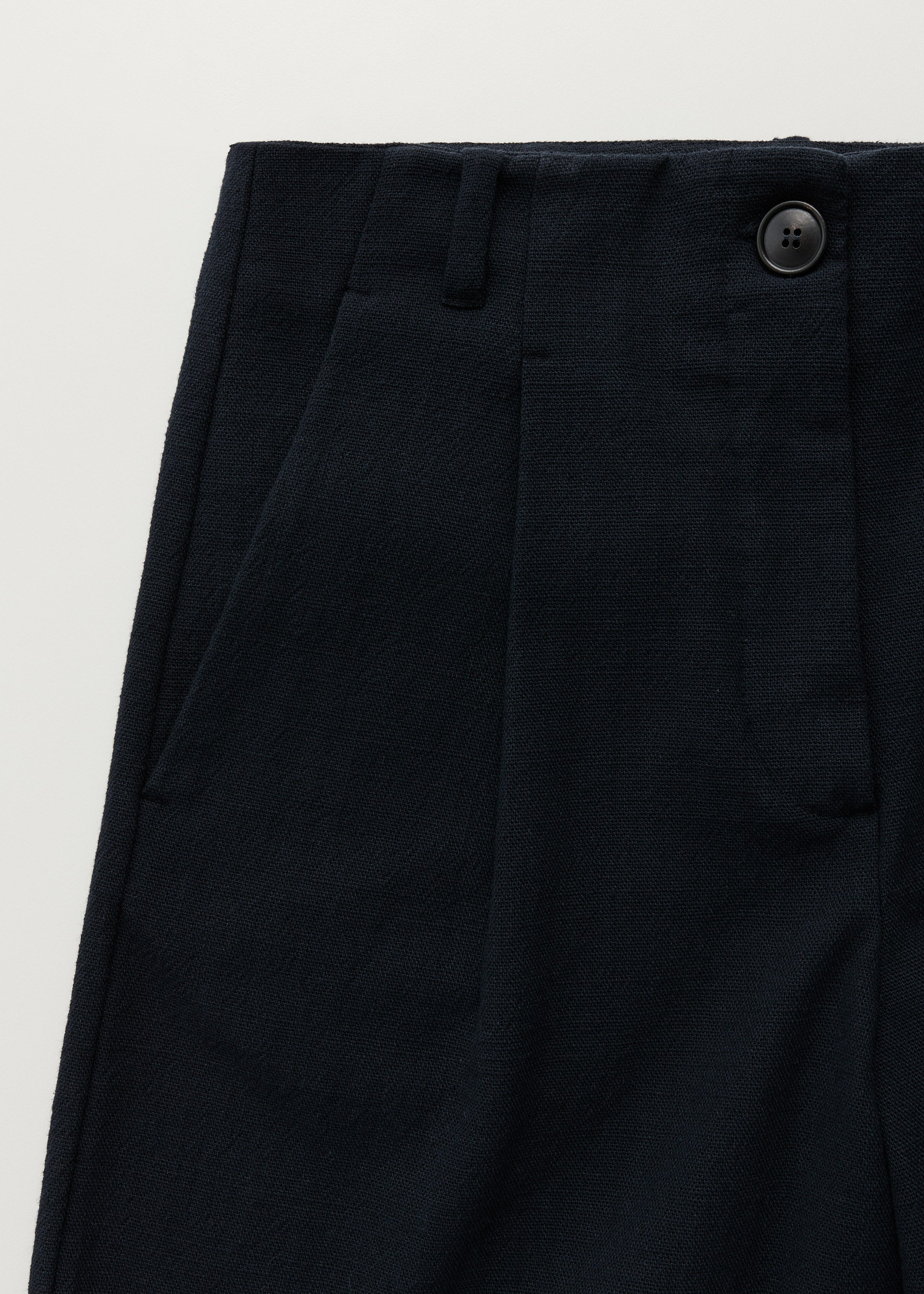 Willy shorts cotton | Navy Shorts aiayu