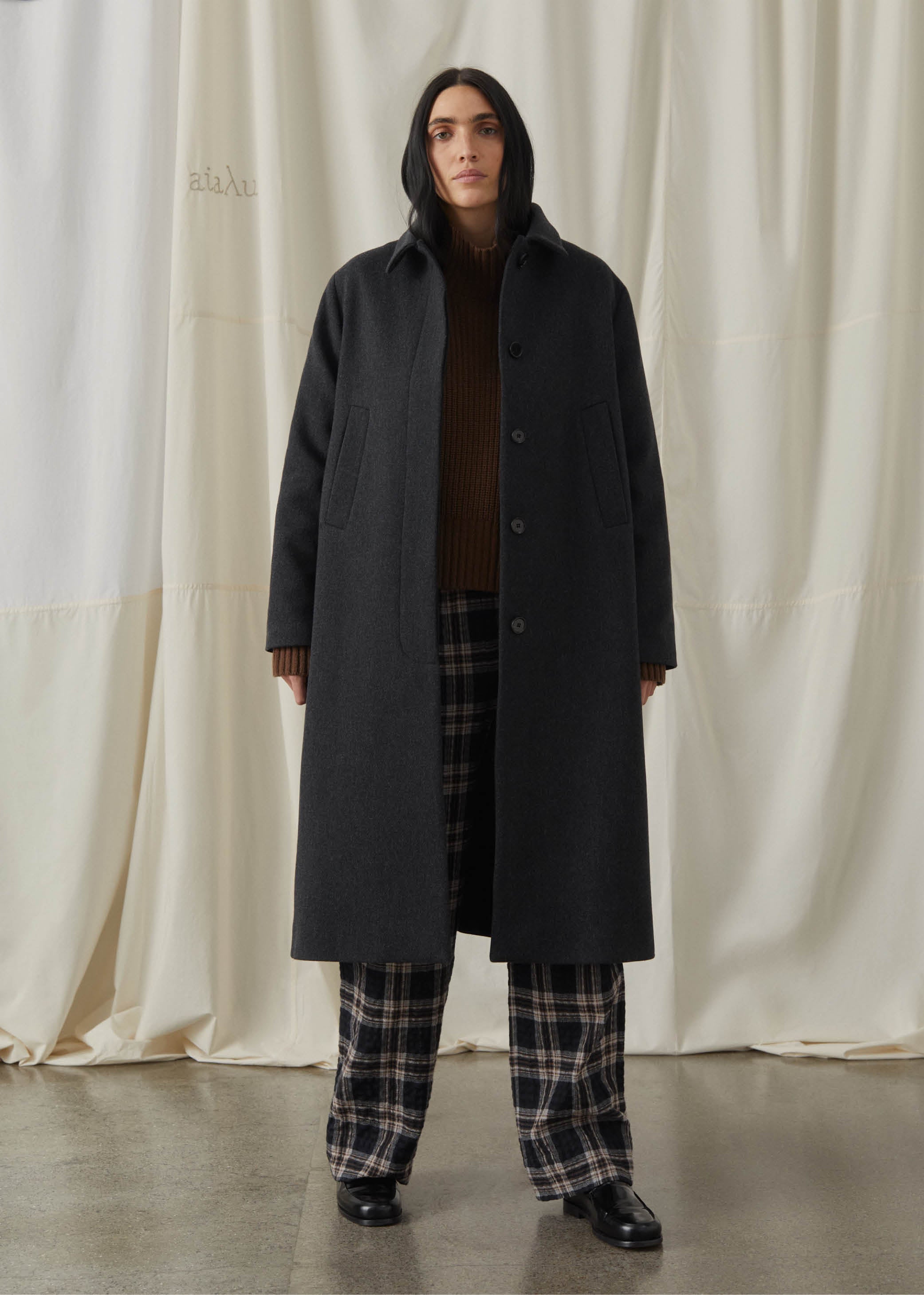 Noah wool – coat | Stormy Coat aiayu