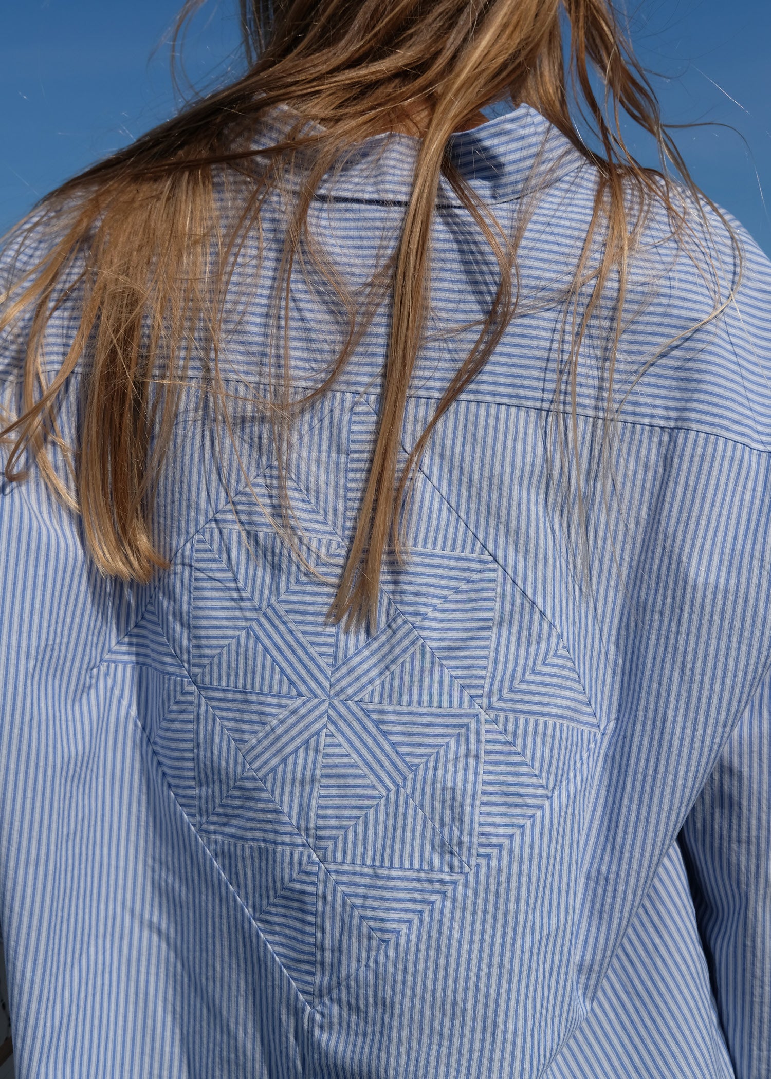 Shirt quilt petite | Mix Air Blue