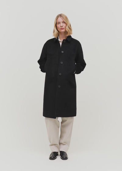 Noor coat – wool | Black Jacket aiayu